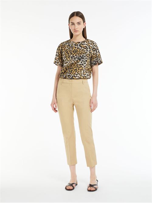 Pantalone slim in cotone stretch MAXMARA WEEKEND | 2415131032600002